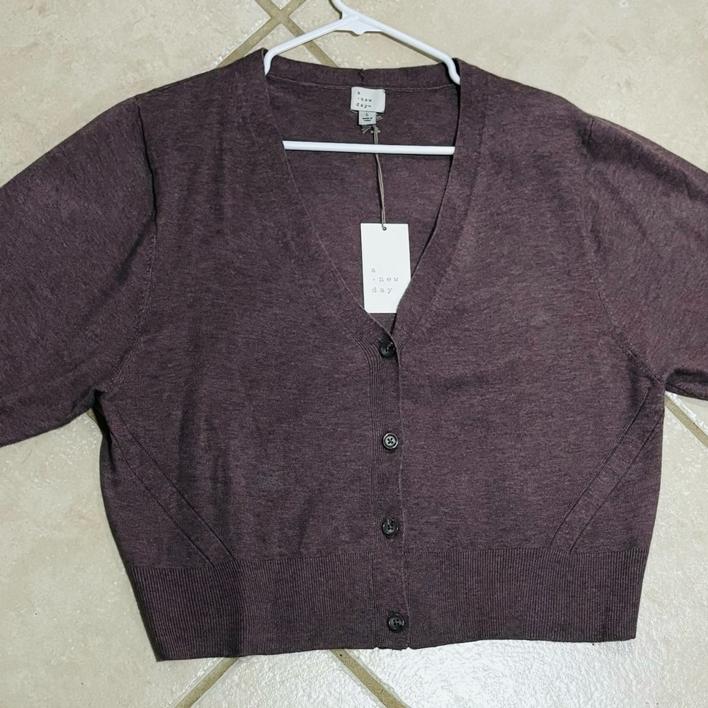 A New Day Button Front Cardigan